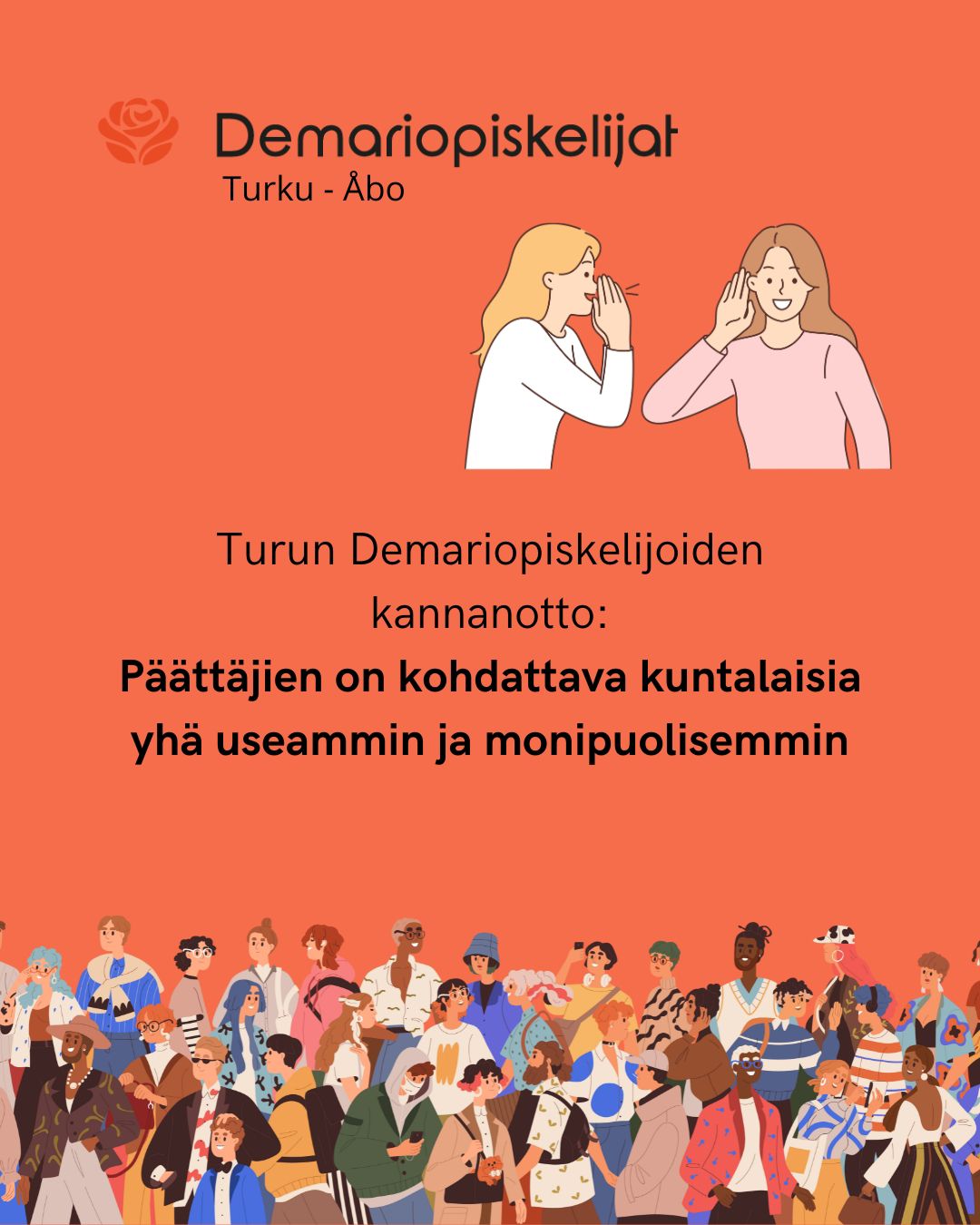 Kannanotto: Päättäjien on kohdattava kuntalaisia yhä useammin ja monipuolisemmin